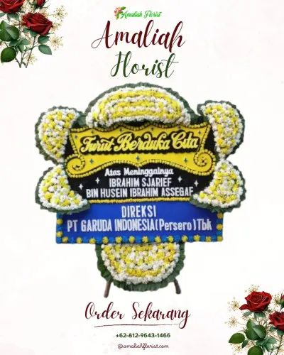 Papan Bunga Duka di Cerih
